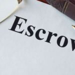 Escrow papers on desk